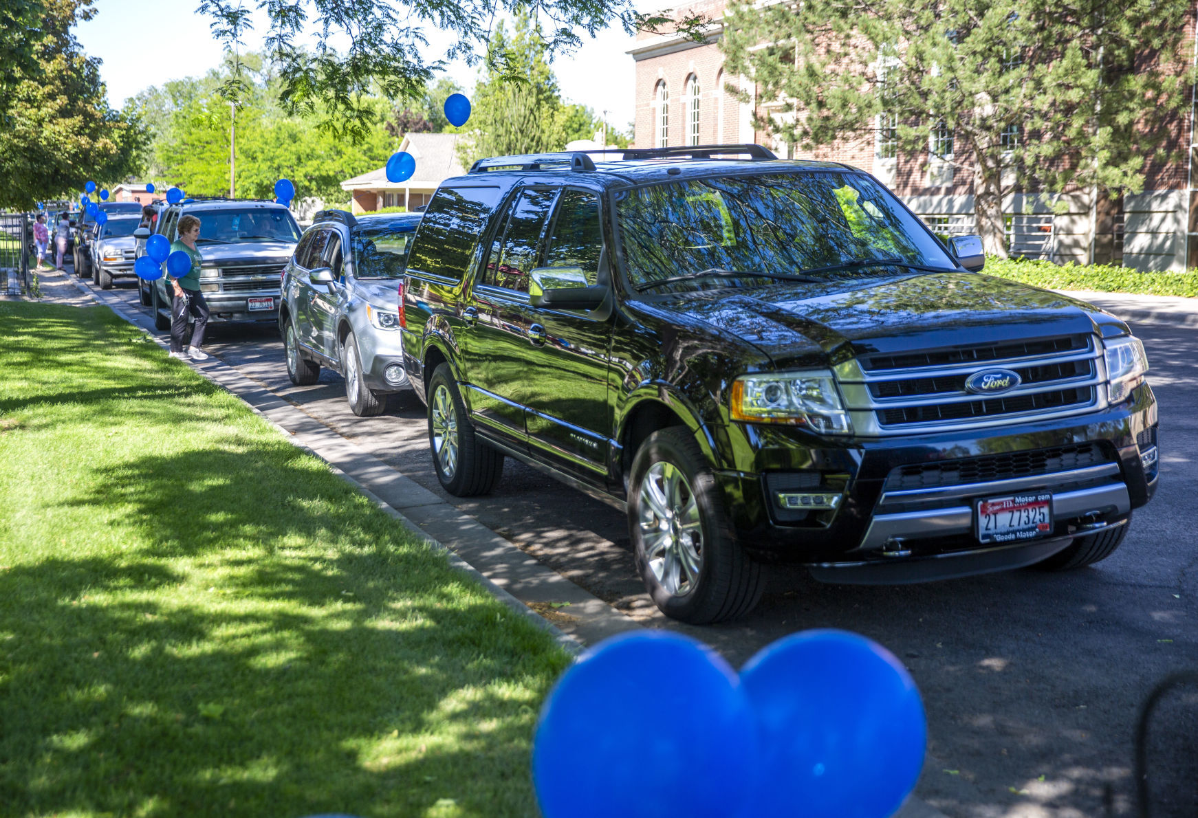 Back the Blue parade